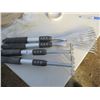 Image 1 : 2 MINI HARD RAKES, 2 MINI FAN RAKES