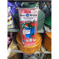 5 WALL WATER SEASON EXTENDERS, RED RETAIL $17.00 (5 TIMES BID PRICE)