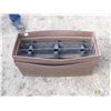 Image 1 : 4 BROWN PLANTERS 26.5"X13" (4 TIMES BID PRICE)