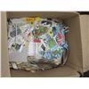 Image 2 : LRG BOX OF BEDDING PLANT TAGS, MISC POTS, ETC