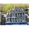 Image 1 : PALLET OF CINDER BLOCK POST SUPPORTS