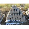 Image 1 : PALLET OF CINDER BLOCK POST SUPPORTS