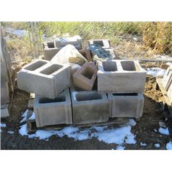 PALLET OF CINDER BLOCK 12"