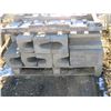 Image 1 : PALLET OF CINDER BLOCK, U-SHAPE INSIDE 8"