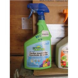 6 GREEN EARTH BIO MIST GARDEN INSECT KILLER (6 TIMES BID PRICE)