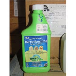 6 GREEN EARTH HORTICULTURAL OIL INSECT SPRAY 500 ML (6 TIMES BID PRICE)