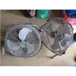 2 ORIENT FLOOR FANS