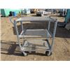 Image 1 : 2 METAL CARTS ON WHEELS, 3 SHELVES