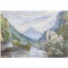 Image 1 : A. ADAM Austrian 20th Century Watercolor on Paper