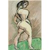 Image 1 : MAX WEBER American 1881-1961 Tempera on Paper
