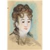 Image 1 : EDOUARD MANET French 1832-1883 Gouache on Paper