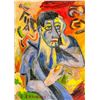 Image 1 : ERNST KIRCHNER German 1880-1938 Gouache on Board