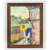 Image 2 : Signed French 1874-1949 Oil on Canvas Cityscape