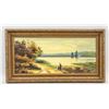 Image 2 : E. FORTIN Oil on Board Landscape Framed