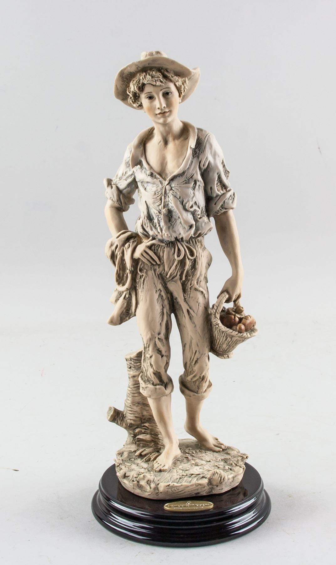 GIUSEPPE ARMANI Italy 12" Figurines Peasant Boy