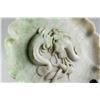 Image 2 : Burma Green Jadeite Carved Fish Plate