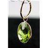Image 2 : 12.5ct Large Peridot Earrings CRV $1350