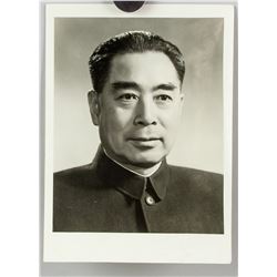 Letter and Photo of Zhou ENLAI Chinese 1898-1976