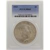 Image 1 : 1923 $1 Peace Silver Dollar Coin PCGS MS63