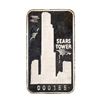 Image 1 : The First National Bank of Chicago Sears Tower 1 oz .999 Fine Silver Art Bar