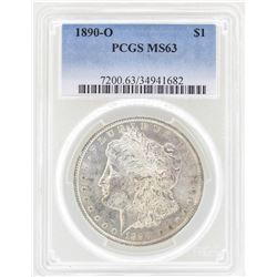 1890-O $1 Morgan Silver Dollar Coin PCGS MS63