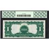 Image 2 : 1899 $1 Black Eagle Silver Certificate Note Fr.236 PCGS Gem New 65PPQ