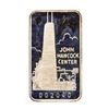 Image 1 : The First National Bank of Chicago John Hancock Center 1 oz .999 Fine Silver Art