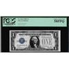 Image 1 : 1928B $1 Funnyback Silver Certificate Note Fr.1602 PCGS Choice About New 58PPQ