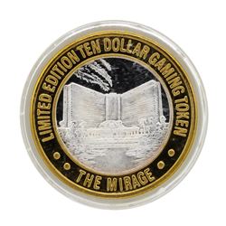 .999 Silver The Mirage Las Vegas, Nevada $10 Casino Limited Edition Gaming Token