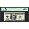 Image 1 : 2001 $100 Federal Reserve STAR Note PCGS Gem New 66PPQ