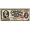 Image 1 : 1891 $1 Martha Washington Silver Certificate Note - Splits
