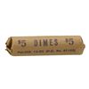 Image 1 : Roll of (50) 1958-D Brilliant Uncirculated Roosevelt Dimes