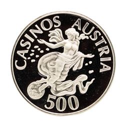 Casinos Austria 19.8 gram .925 Sterling Silver Gaming Token