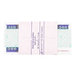 Pack of (100) Consecutive Myanmar 100 Kyats Uncirculated Notes