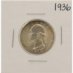 1936 Washington Silver Quarter Coin