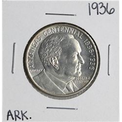 1936 Arkansas Centennial Commemorative Half Dollar Coin