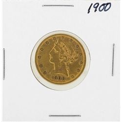 1900 $5 Liberty Head Half Eagle Gold Coin