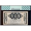 Image 2 : 1879 $10 Refunding Certificate Fr.214 PCGS Choice About New 55