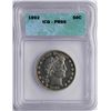 Image 1 : 1902 Proof Barber Half Dollar Coin ICG PR66
