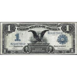 1899 $1 Black Eagle Silver Certificate Note
