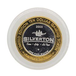 .999 Silver Silverton Casino Las Vegas, NV $10 Limited Edition Gaming Token
