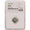 Image 1 : 1945 Mercury Dime Coin NGC MS66