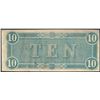 Image 2 : 1864 $10 Confederate States of America Note