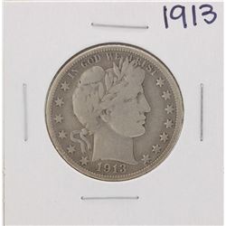 1913 Barber Half Dollar Coin