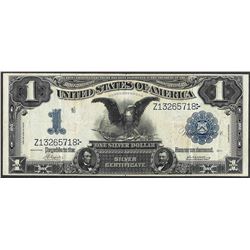 1899 $1 Black Eagle Silver Certificate Note