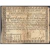 Image 1 : July 2, 1780 $7 Rhode Island Colonial Currency Note