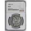 Image 1 : 1893-S $1 Morgan Silver Dollar Coin NGC VG8