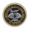 Image 1 : .999 Silver Flamingo Las Vegas Nevada $10 Casino Limited Edition Gaming Token