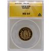 Image 1 : 1878 Norway 20 Kroners Gold Coin ANACS MS64