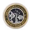 Image 1 : .999 Silver Chip-Ins Island Resort Harris, MI $10 Limited Edition Gaming Token